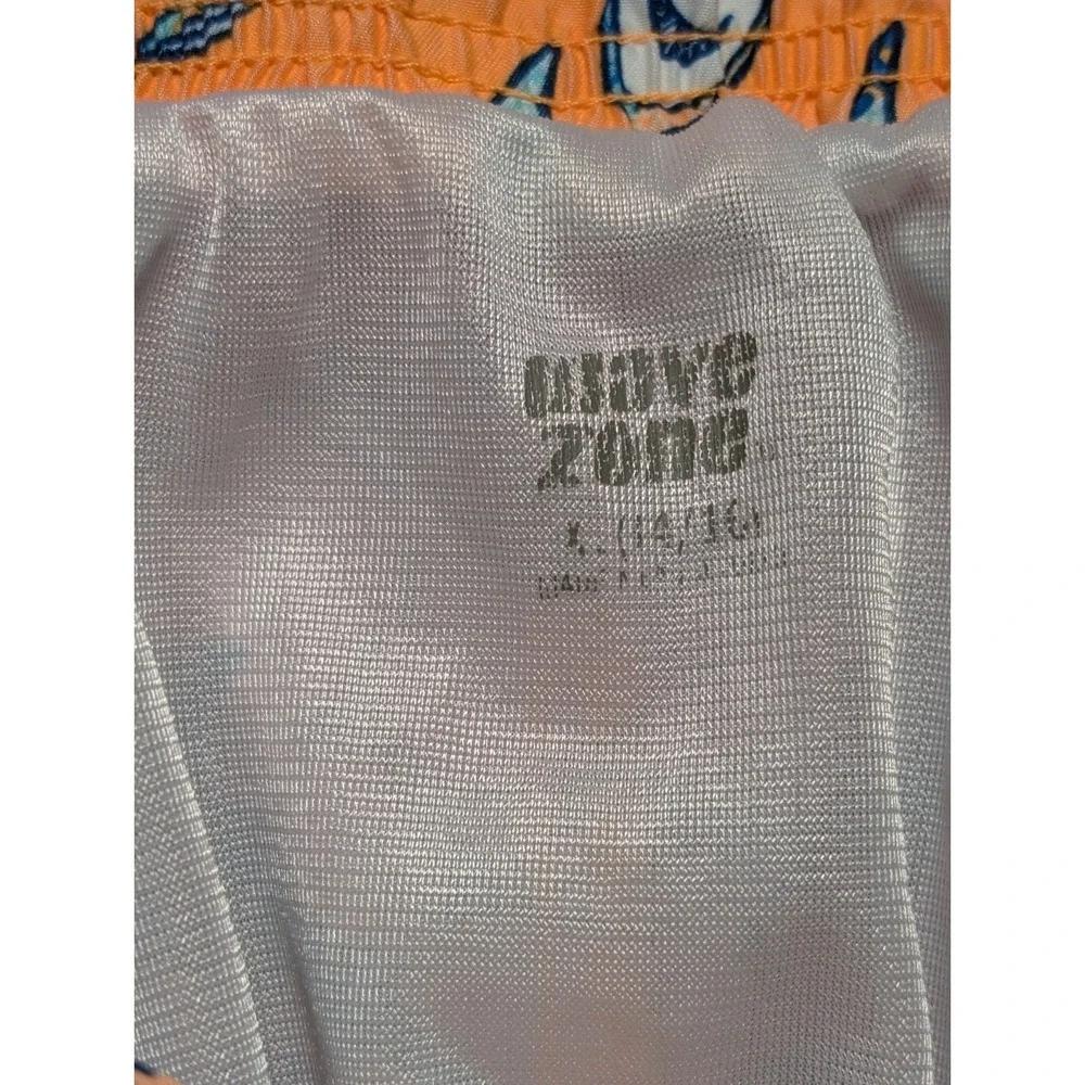 Wave Zone Swim‎ Trunks ADULT L Shark Board Shorts Men Pocket